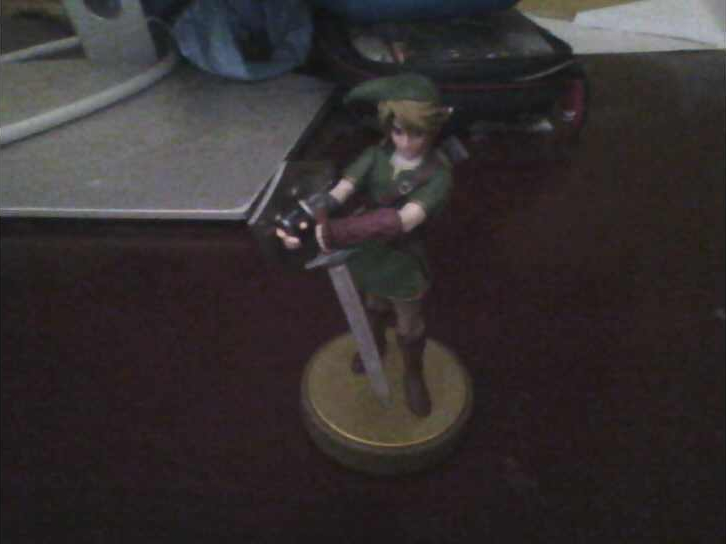 amiibo of Link from Twilight Princess (The Legend of Zelda series).